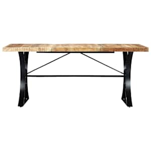 Jídelní stůl 180 x 90 x 76 cm masivní mangovníkové dřevo - obrázek 2