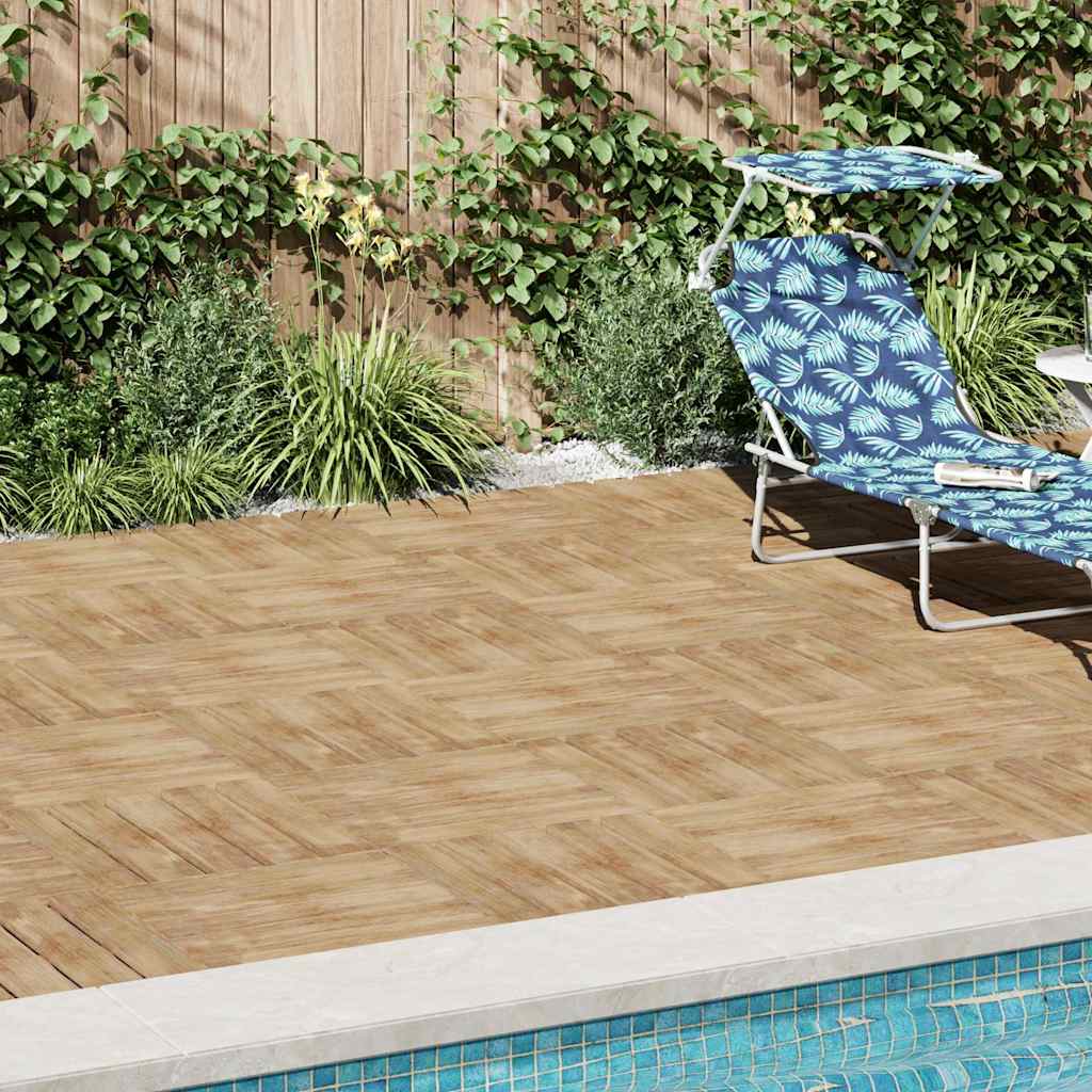 30 db barna fa padlólap 50 x 50 cm