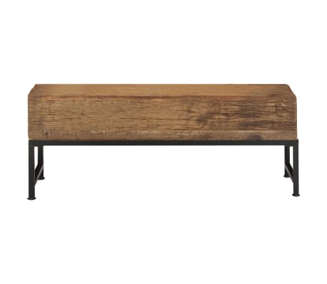 vidaXL Bench 47.2" Solid Reclaimed Wood