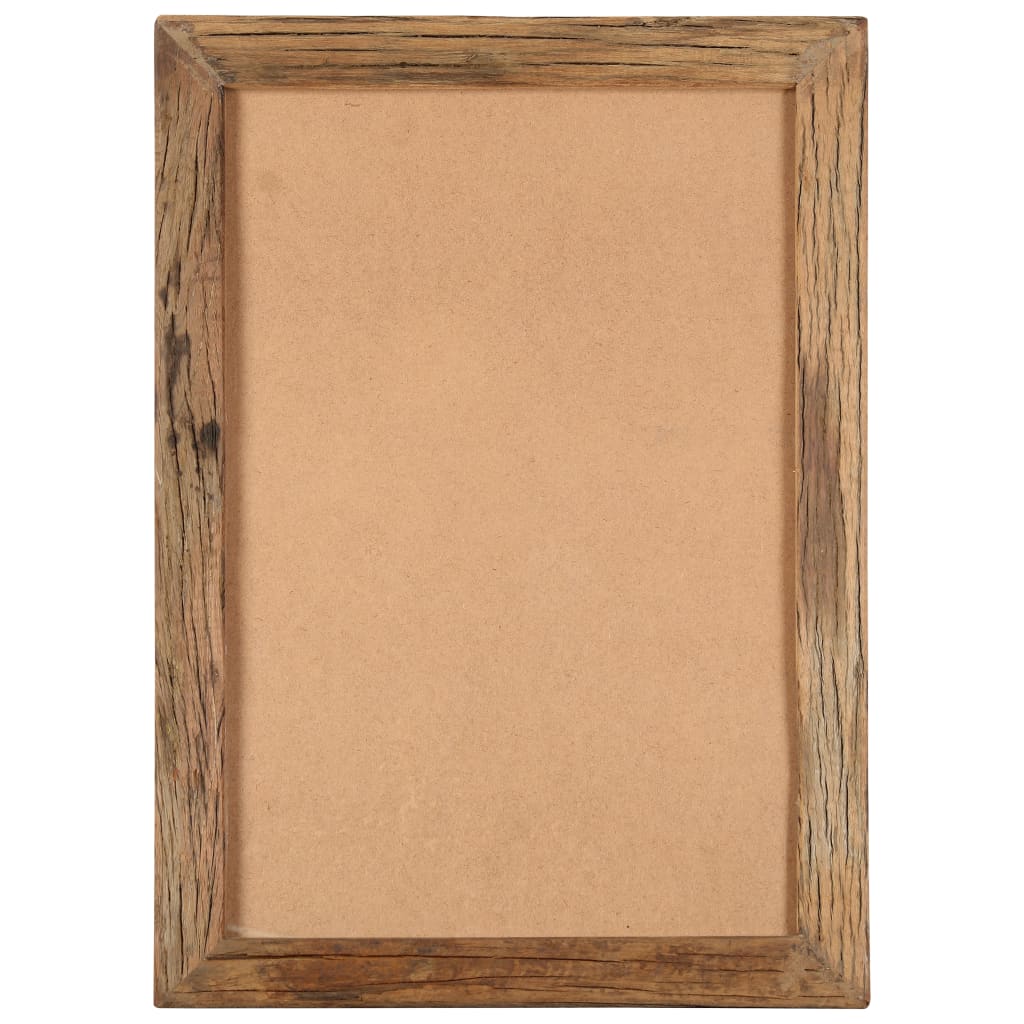 vidaXL Ramki na zdjęcia, 2 szt., 40x50 cm, drewno z odzysku i szkło