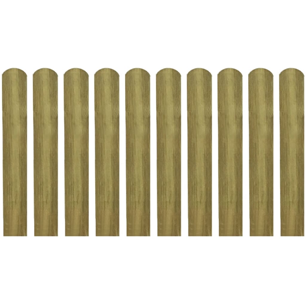 

vidaXL 20 st Heklatten 60 cm geïmpregneerd hout