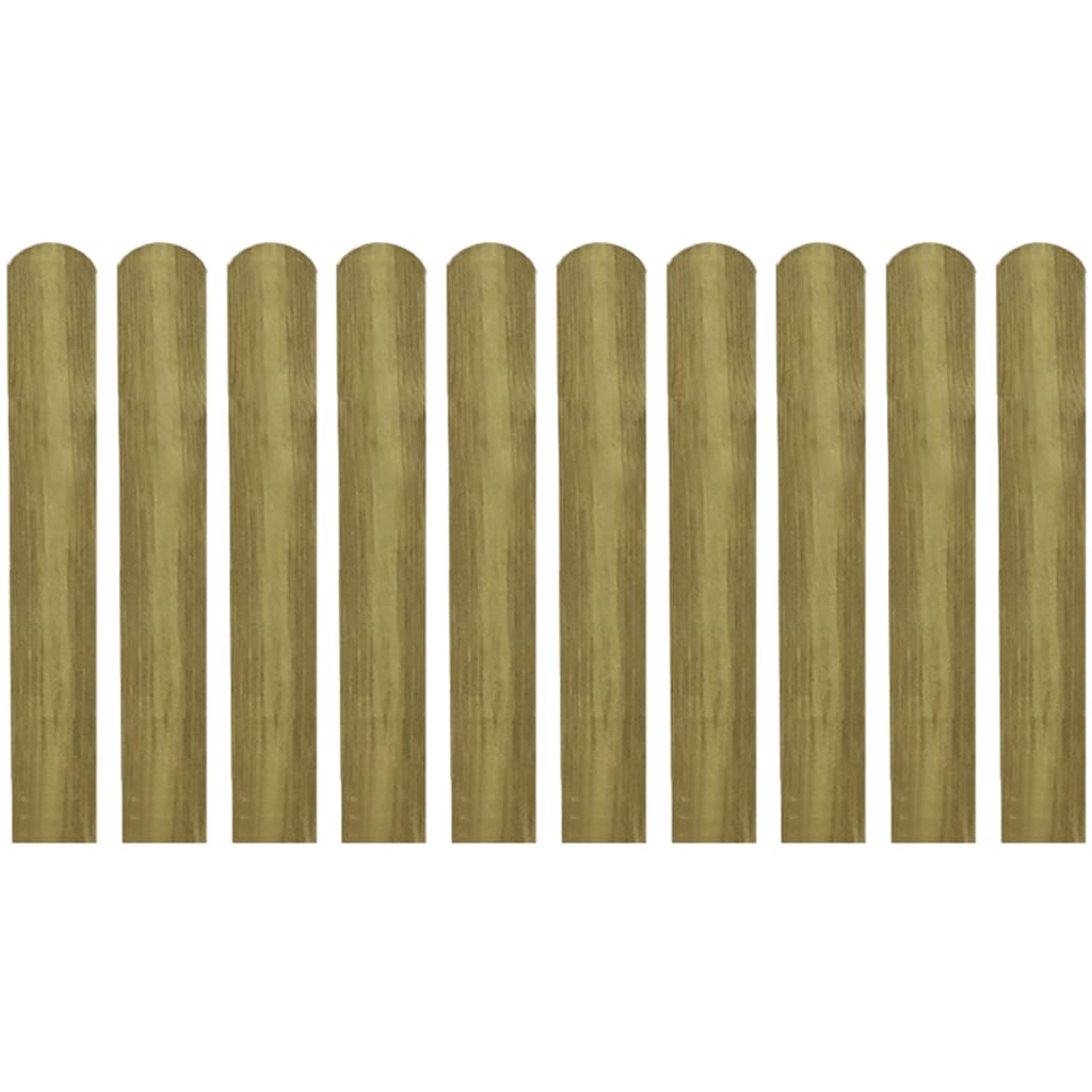 

vidaXL 30 st Heklatten 60 cm geïmpregneerd hout