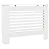 vidaXL radiaatorikate valge 112 x 19 x 81,5 cm, MDF