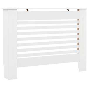 vidaXL radiaatorikate valge 112 x 19 x 81,5 cm, MDF