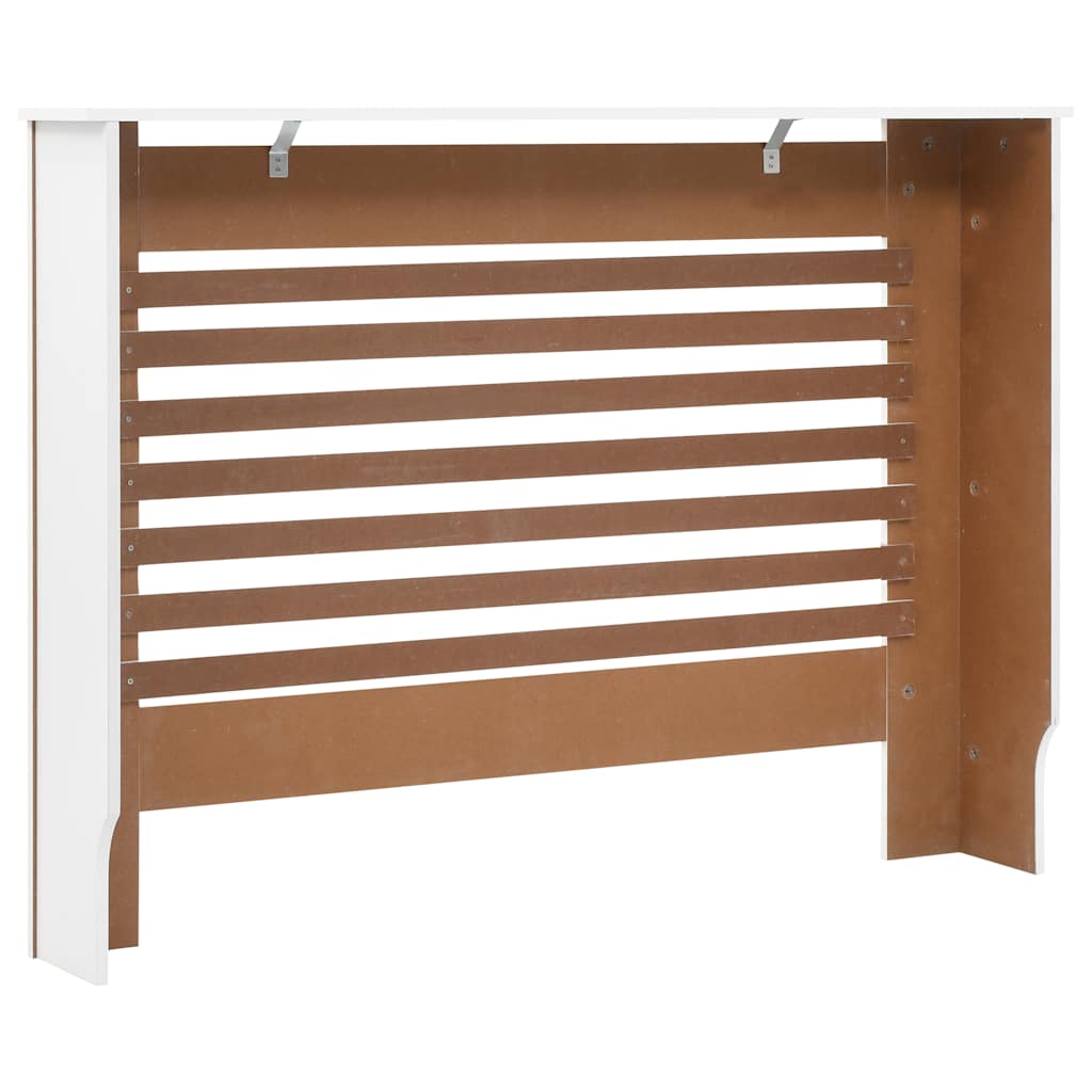 Cache-radiateur Blanc 112x19x81,5 Cm MDF VidaXL 14 width=274