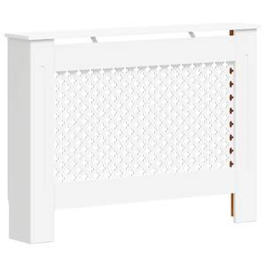 vidaXL radiaatorikate valge 112 x 19 x 81,5 cm, MDF