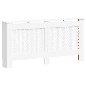 Kryt na radiátor bílý 172x19x81,5 cm MDF - obrázek 2
