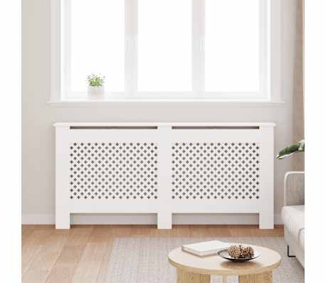 Vida Designs Milton Heizkörperabdeckung, Weißer, Moderner