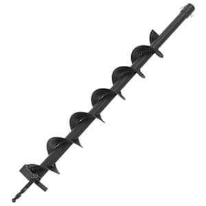 Šnekový vrtací nástavec ocel 80 mm - obrázek 1