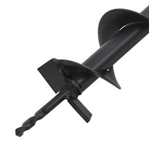 Šnekový vrtací nástavec ocel 80 mm - obrázek 3