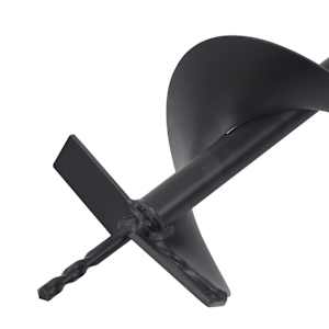 Šnekový vrtací nástavec ocel 150 mm - obrázek 2