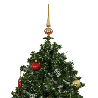 Immagini Neve E Natale.Vidaxl Albero Di Natale Con Neve E Base A Ombrellone Verde 140 Cm Vidaxl It