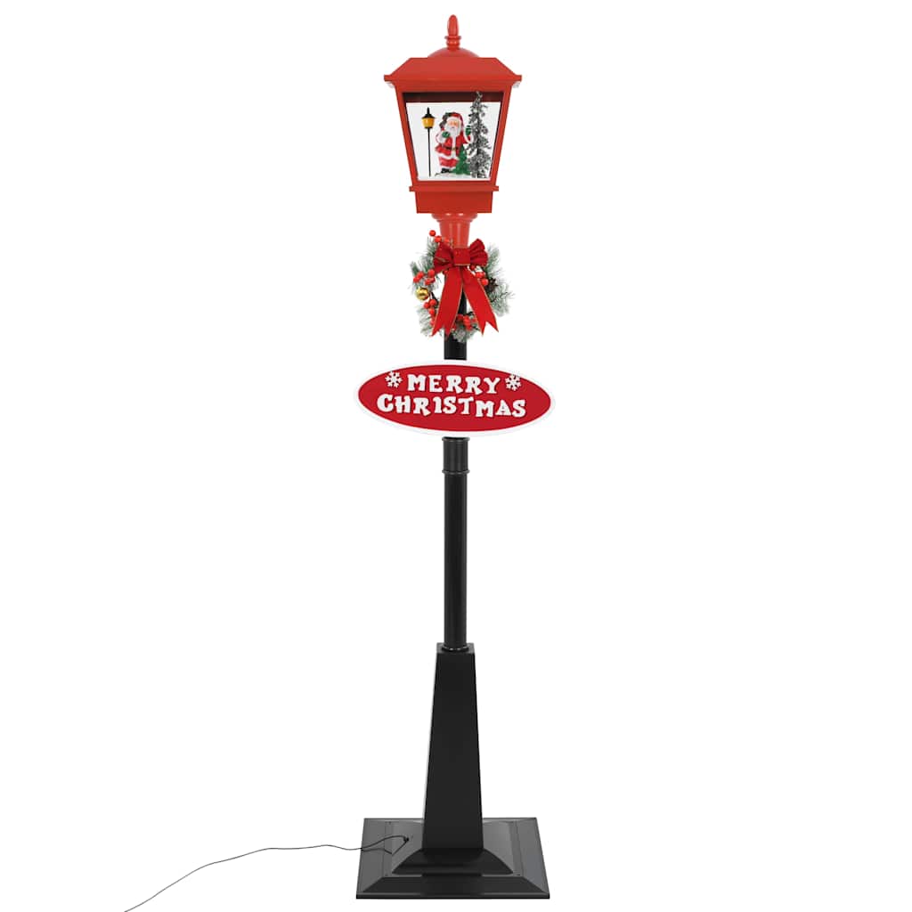 VidaXL Straatlantaarn Met Kerstman Led 180 Cm