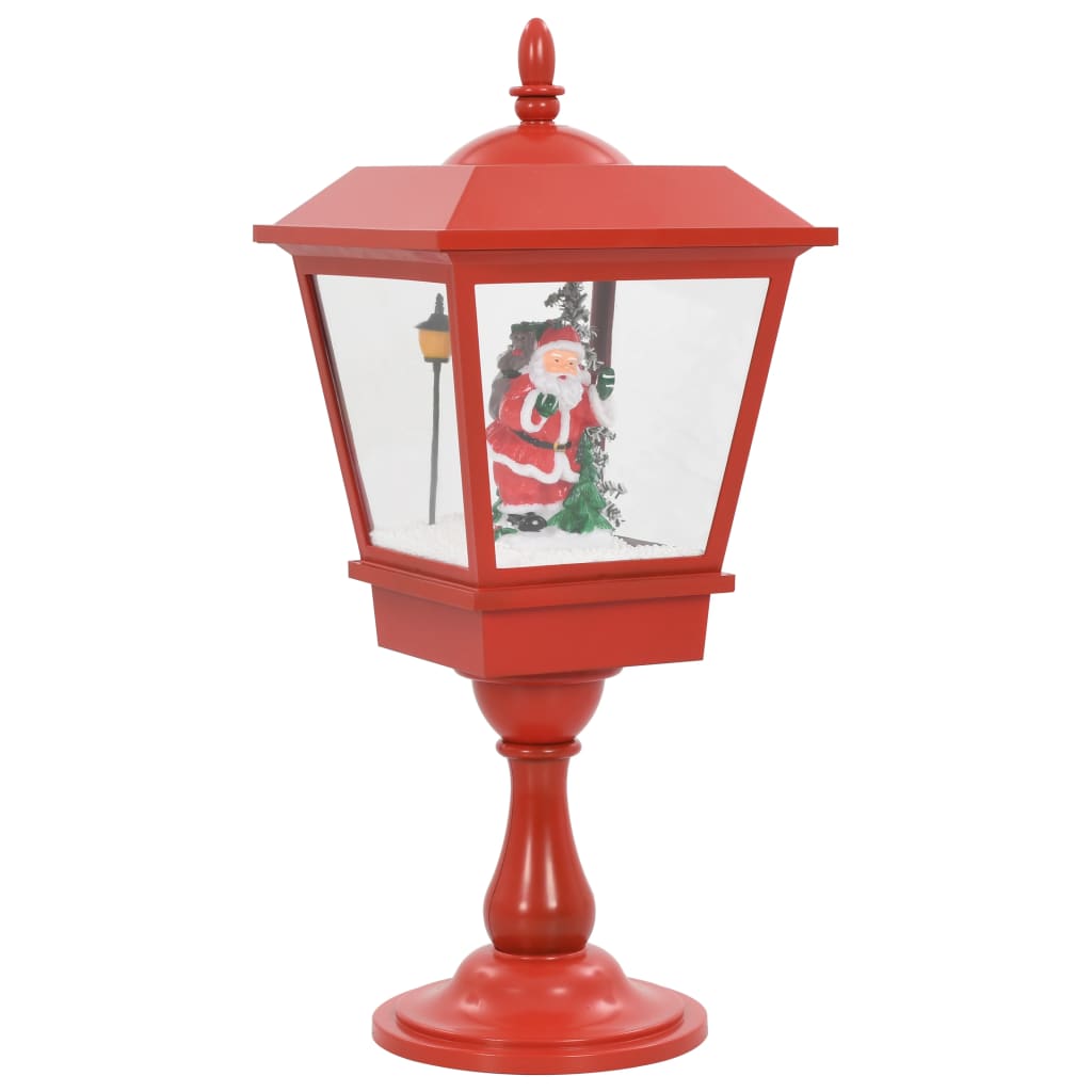 Vánoční lampa na podstavci se Santou 64 cm LED