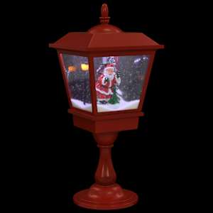 Vánoční lampa na podstavci se Santou 64 cm LED - obrázek 4