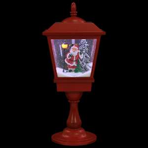 Vánoční lampa na podstavci se Santou 64 cm LED - obrázek 5