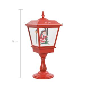 Vánoční lampa na podstavci se Santou 64 cm LED - obrázek 9