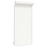 vidaXL Rollladen Aluminium 100 x 210 cm Weiß