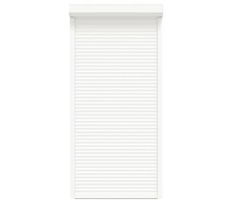 vidaXL Roller Shutter Aluminium 100x210 cm White