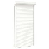vidaXL Rollladen Aluminium 110 x 220 cm Weiß