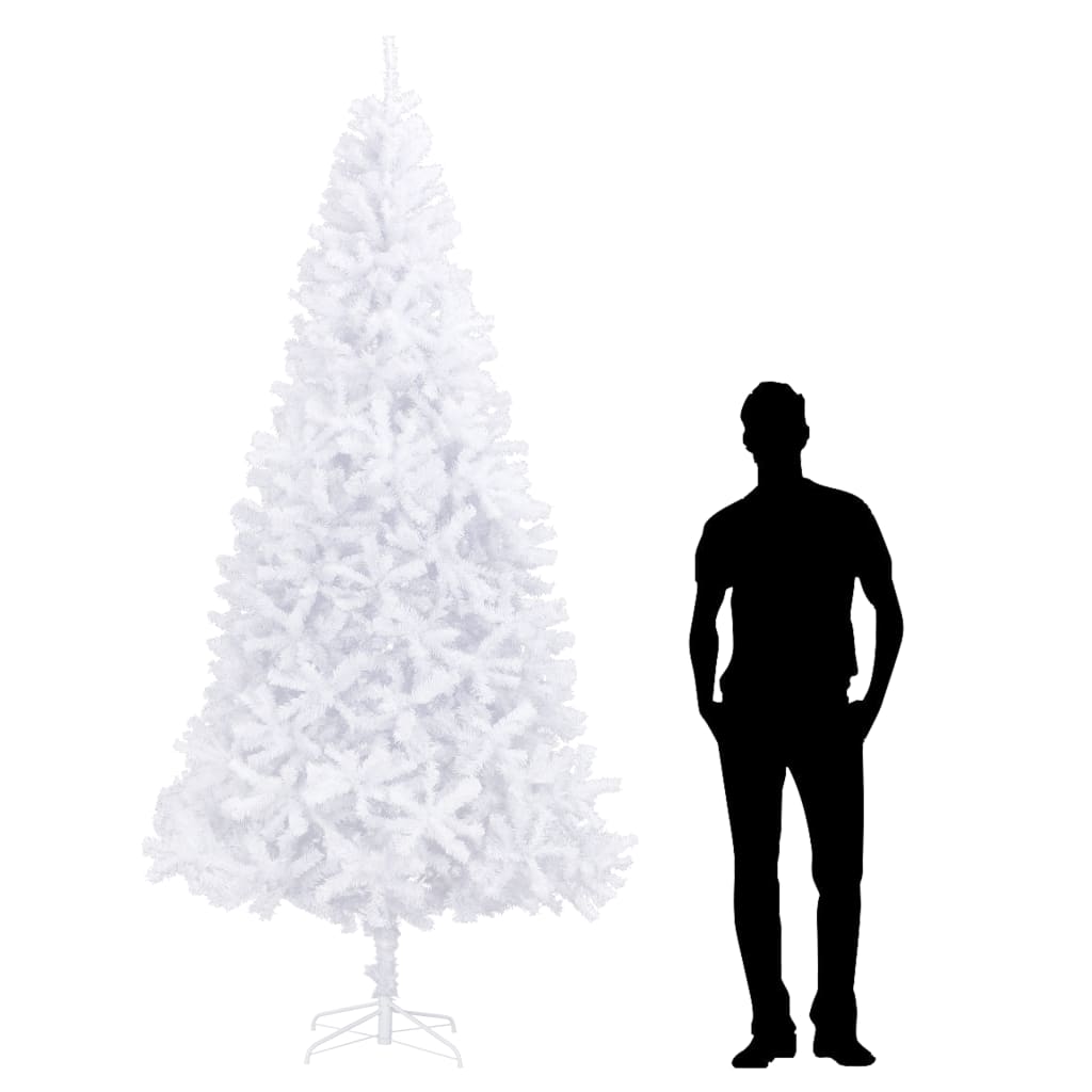 vidaXL Künstlicher Weihnachtsbaum 300 cm Weiß