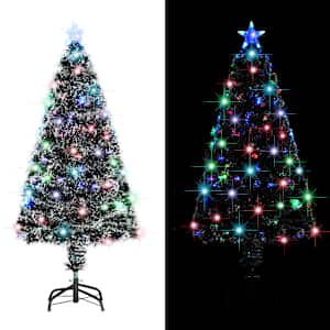 Předem osvětlený vánoční stromek se stojanem a LED 120 cm optické vlákno - obrázek 2