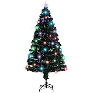Předem osvětlený vánoční stromek se stojanem a LED 150 cm optické vlákno - obrázek 3