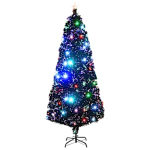 Předem osvětlený vánoční stromek se stojanem a LED 210 cm optické vlákno - obrázek 2