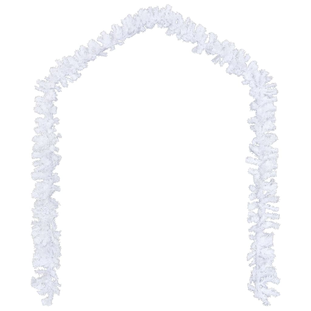 

vidaXL Kerstslingers 4 st 270 cm PVC wit