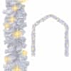 vidaXL j&otilde;uluvanik LED-tuledega 10 m valge