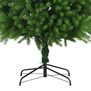 Umělý vánoční stromek s realistickým jehličím 240 cm zelený - obrázek 6