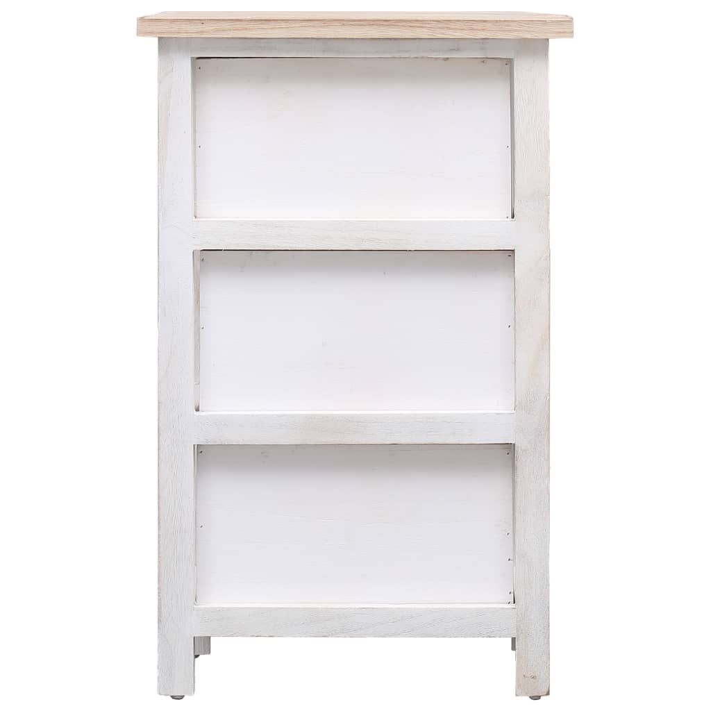 Thumbnail - vidaXL Beistellschrank 35x25x57 cm Massivholz Paulownia