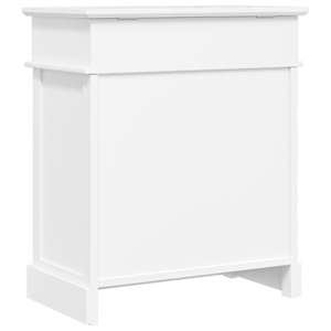 Botník bílý 50 x 28 x 58 cm dřevo pavlovnie - obrázek 6