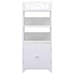 vidaXL Kupaonski ormarić bijeli 46 x 24 x 116 cm od drva paulovnije