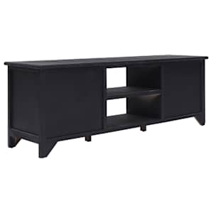 TV stolek černý 115 x 30 x 40 cm dřevo - obrázek 4