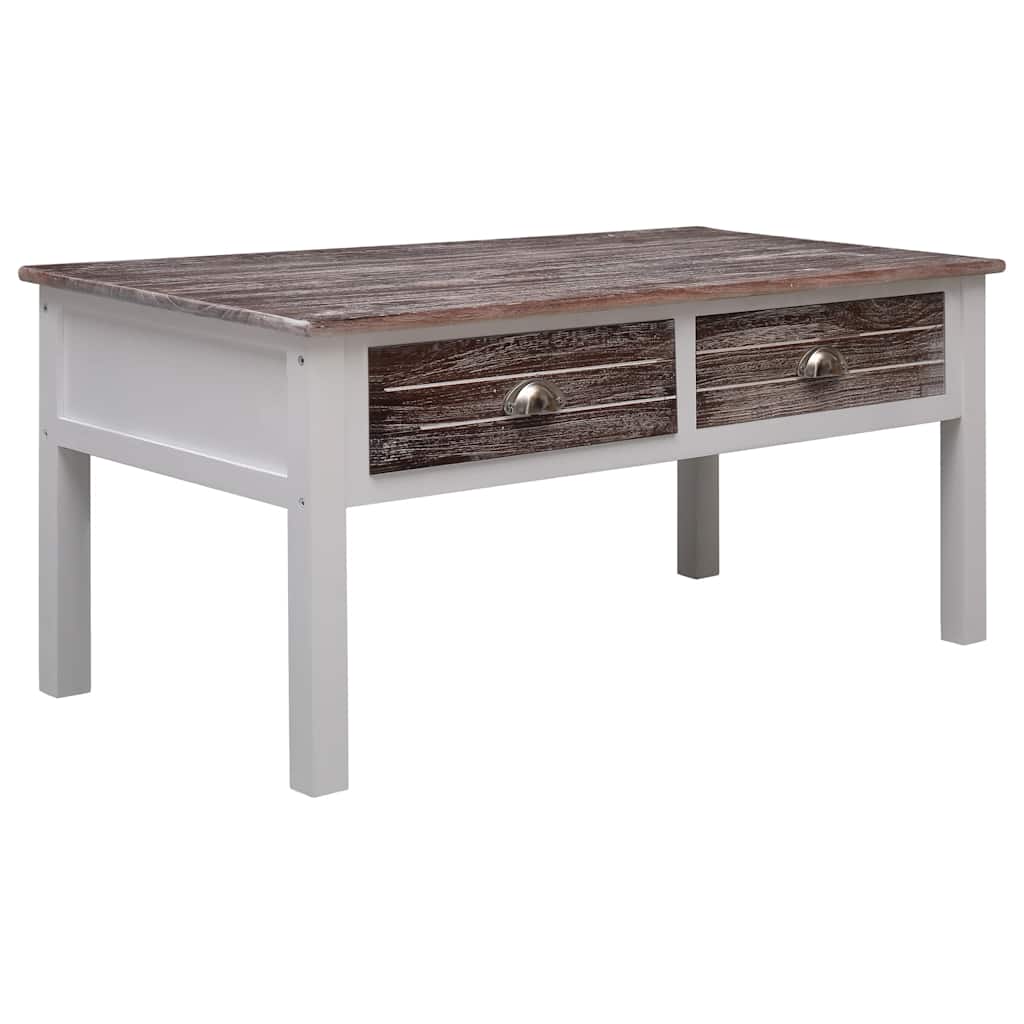 vidaXL Couchtisch Braun 100 x 50 x 45 cm Holz