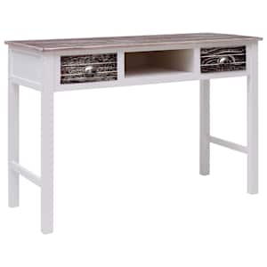 vidaXL kirjutuslaud, pruun, 110 x 45 x 76 cm, puit