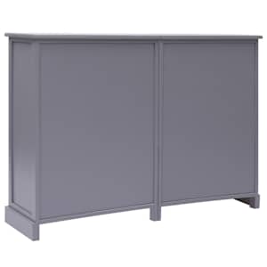 Příborník s 10 zásuvkami šedý 113 x 30 x 79 cm dřevo - obrázek 3