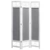 vidaXL 3 paneeliga sirm, hall, 105 x 165, kangas