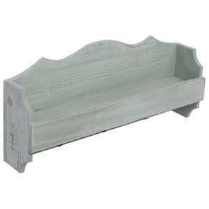 vidaXL Κρεμάστρα Τοίχου Πράσινη 50 x 10 x 23 εκ. Ξύλινη