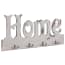  vidaXL "HOME" feliratú fali fogas 50 x 23 cm termék 2. képe