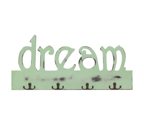 vidaXL Prie sienos montuojama paltų kabykla DREAM, 50x23cm