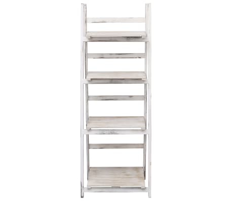 vidaXL Ραφιέρα Φυτών Τετραώροφη 43 x 33 x 113 εκ. Ξύλινη