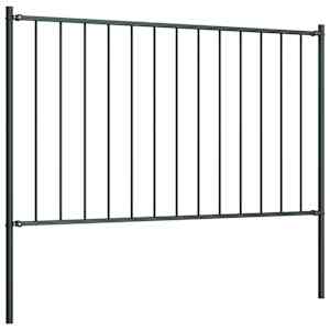 Plotový panel Woerden se sloupky ocelový 1,7x1 m antracitový - obrázek 2