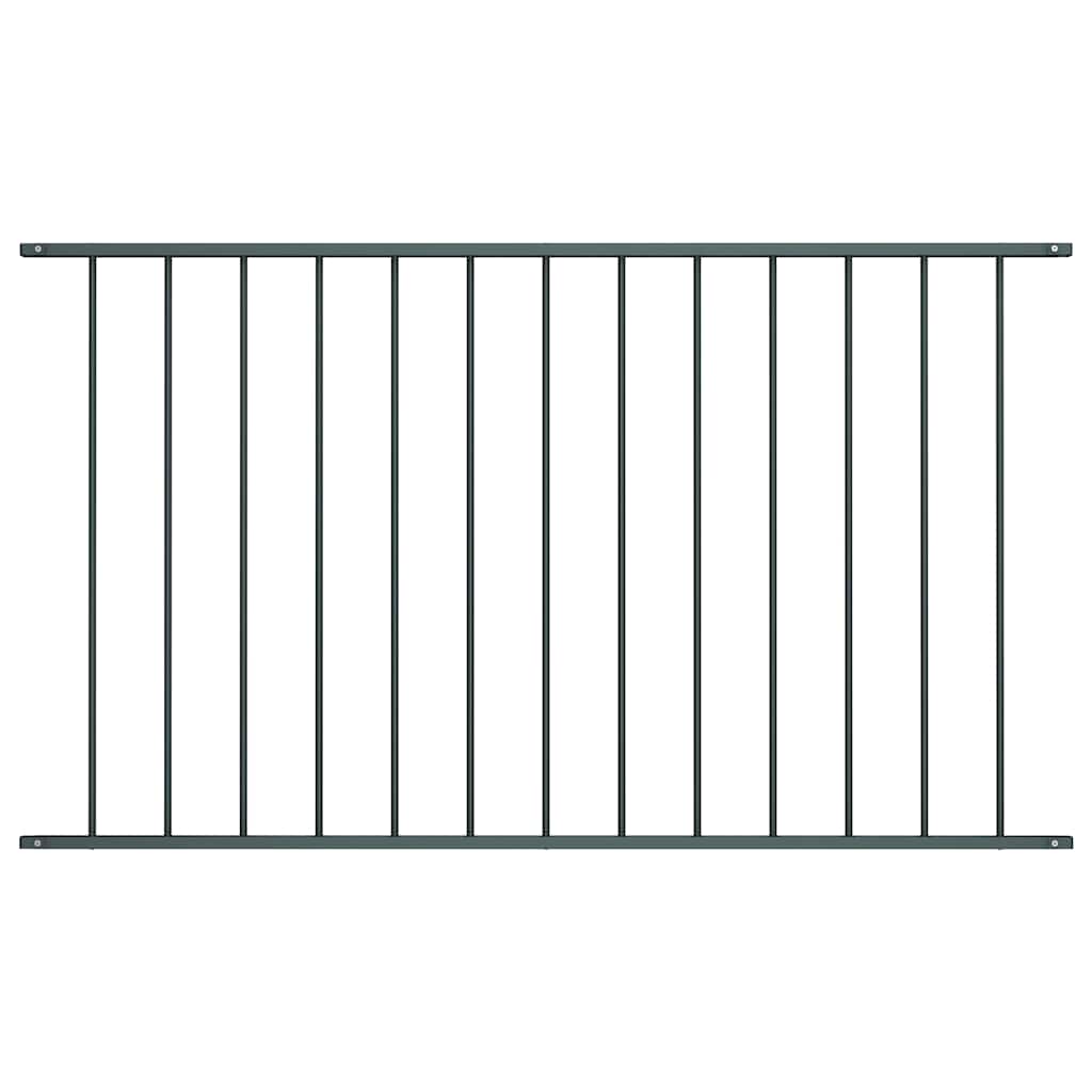 vidaXL Plotový panel Woerden práškově lakovaná ocel 163x100 cm antracitový
