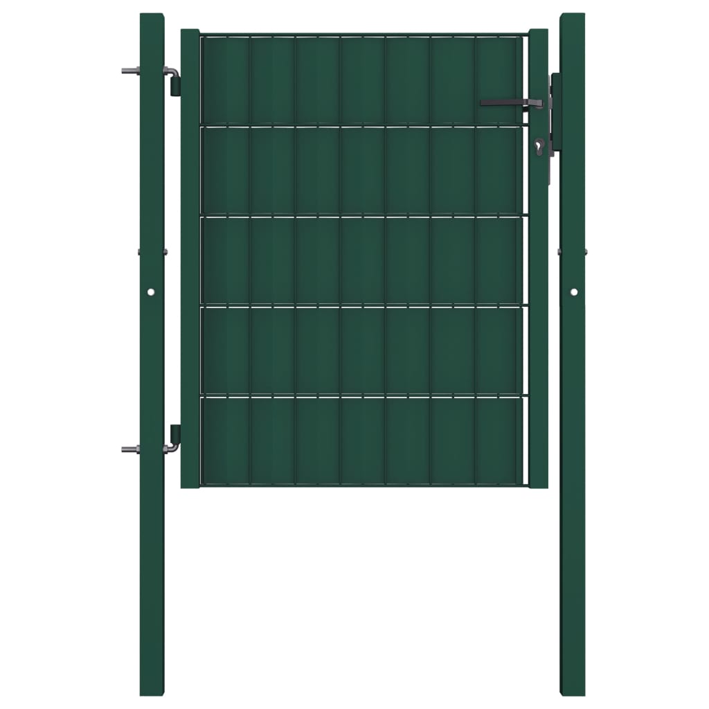 Varen Ja Opmerkelijk Poort 100x81 cm PVC en staal groen - Senzadeal