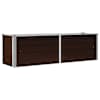 vidaXL aia taimelava pruun 160 x 40 x 45 cm tsingitud teras