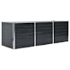 vidaXL aia taimelava antratsiithall 240 x 80 x 77 cm tsingitud teras