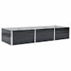 vidaXL aia taimelava antratsiithall 240 x 80 x 45 cm tsingitud teras
