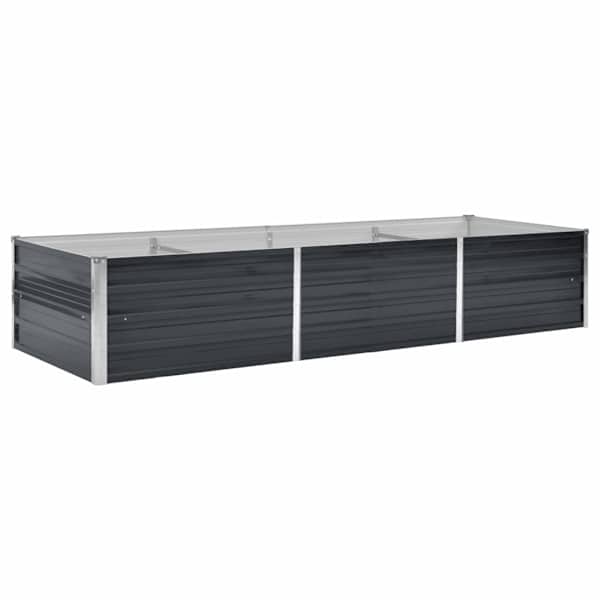 vidaXL aia taimelava antratsiithall 240 x 80 x 45 cm tsingitud teras